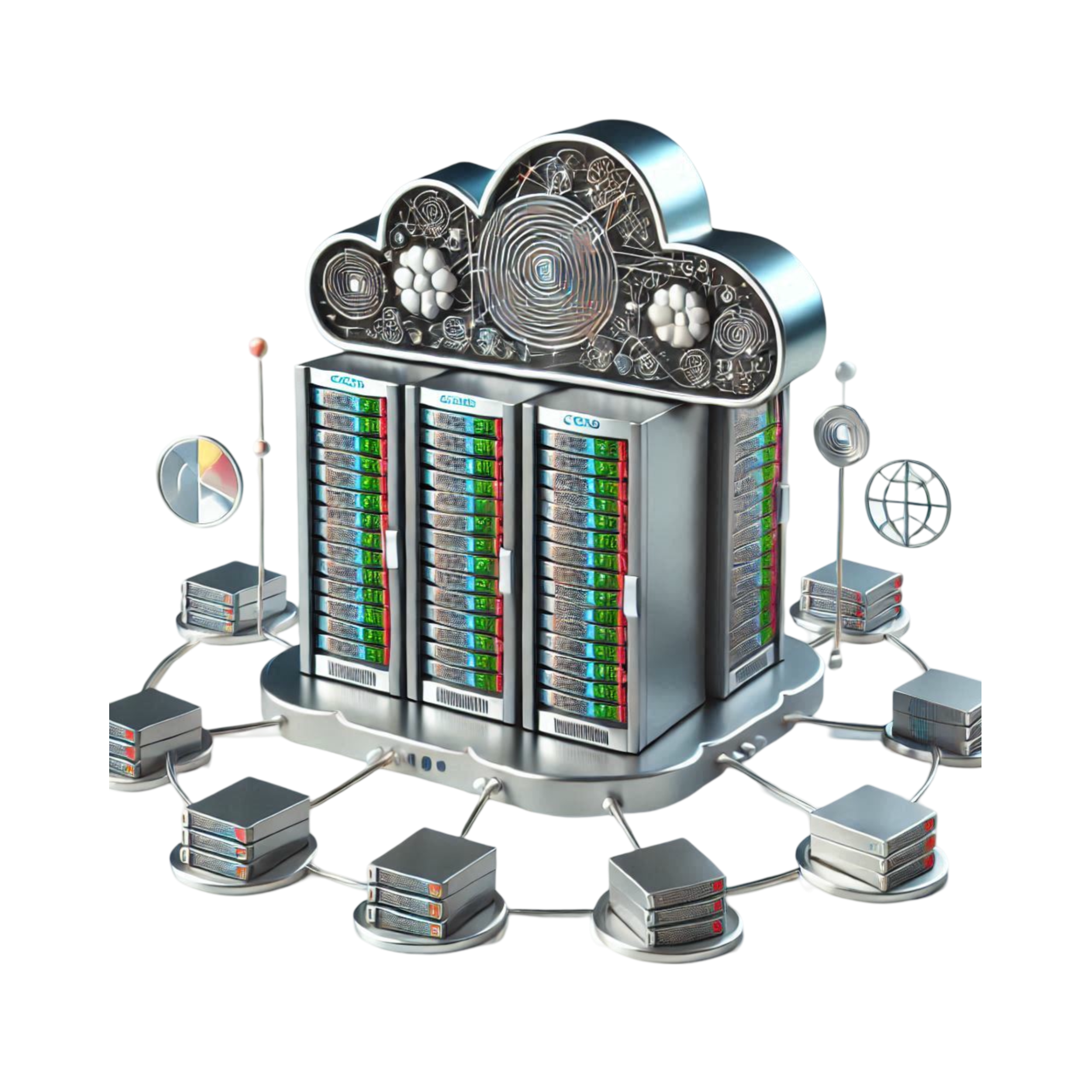 Network infrastructure logo